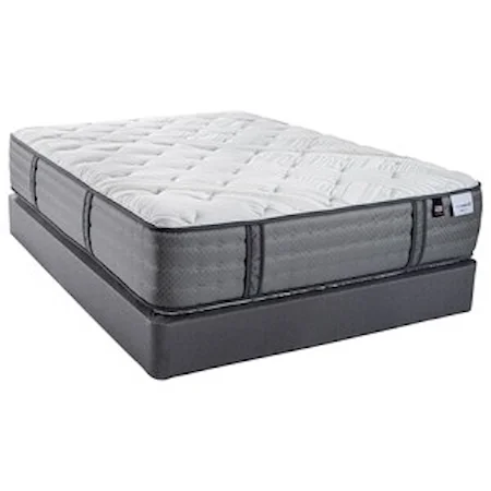 Twin 2 Sided Luxury Plush Pocketed Coil Mattress and 9" Heavy Wood Foundation